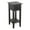 Black Sand, variant on Pemberly Row Farmhouse Mahogany Wood Chair Side Table in Black Sand