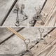 thumbnail image 2 of Octopus Deck Anchor Tent Peg Hooks Fishbone Steel Wind Rope Hebillas (4pcs) Likrtyny Para estrenar, 2 of 9