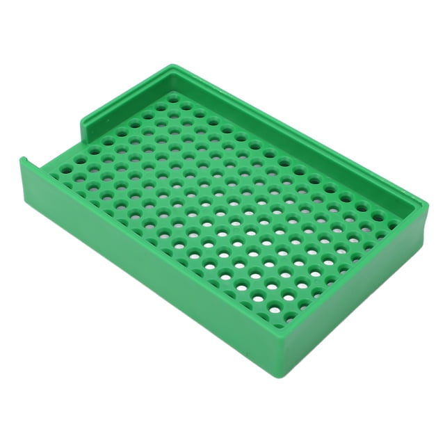 Organizador de bandeja para tornillos, bandeja para tornillos con ranuras de polipropileno, bandeja para tornillos elaborada con cuidado