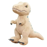 Jurassic World Rebirth Tyrannosaurus Rex, Plush 9.5" T-Rex Dinosaur