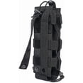 thumbnail image 5 of Nylon Water Bottle Bag with Hanging Buckle Suitable for Outdoor Activities Black, 5 of 5