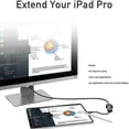 thumbnail image 3 of Adaptador USB C a HDMI/VGA/DP/Mini DP Cable 4K Adaptador USB tipo C a HDMI para MacBook Pro iPad Pro Surface Book XPS, Tipo C a HDMI, 3 of 5