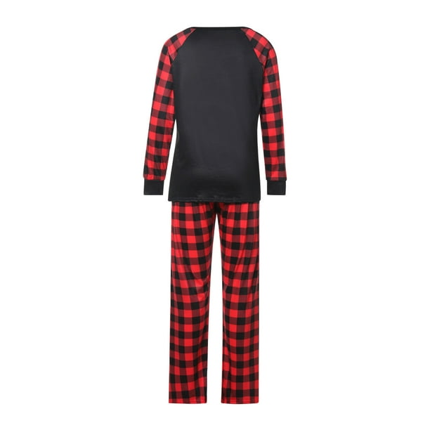 Kmbangi Matching Family Christmas Pajamas Cartoon Reindeer Tops