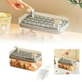 Ice Cube Tray With Lid Ice For Freezer Convenient Ice Storage Container