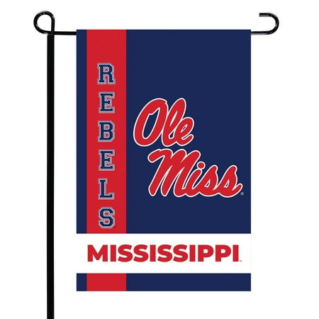 - Ole Miss Rebels Team Garden Flag - No Size