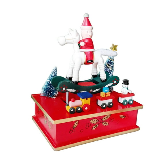 Decoration Music Bedroom Music Wooden Decorations Box Box Christmas Decor