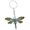 Green, variant on Purse Charms,Creative Micro-Inlay Keychain Charms,Delicate Dragonfly Purse Charm,Green