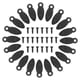 thumbnail image 3 of 50pcs imagen marco trasero fijación clips de hierro cuadro marco accesorios de hebilla, 3 of 7