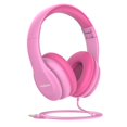 thumbnail image 1 of Auriculares con cable JoySpark Kids con límite de volumen de 85 dB, color rosa, 1 of 7