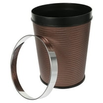 HOMEMAXS Shredders Stainless Steel Trash Can Office 28.60X22.10X22.10CM