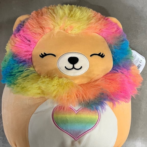 Squishmallows Official Kellytoy Plush 12 Inch Squishy Stuffed Toy Animal (Lianne The Lion Valentines 2022)