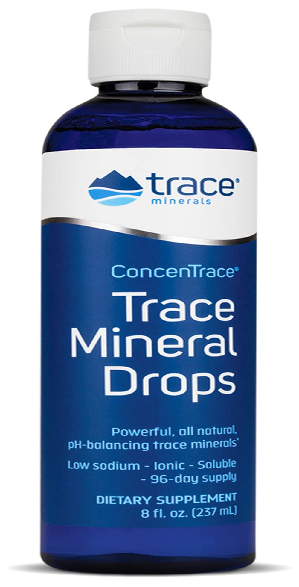 Trace Minerals ConcenTrace Drops Full Spectrum Minerals Ionic