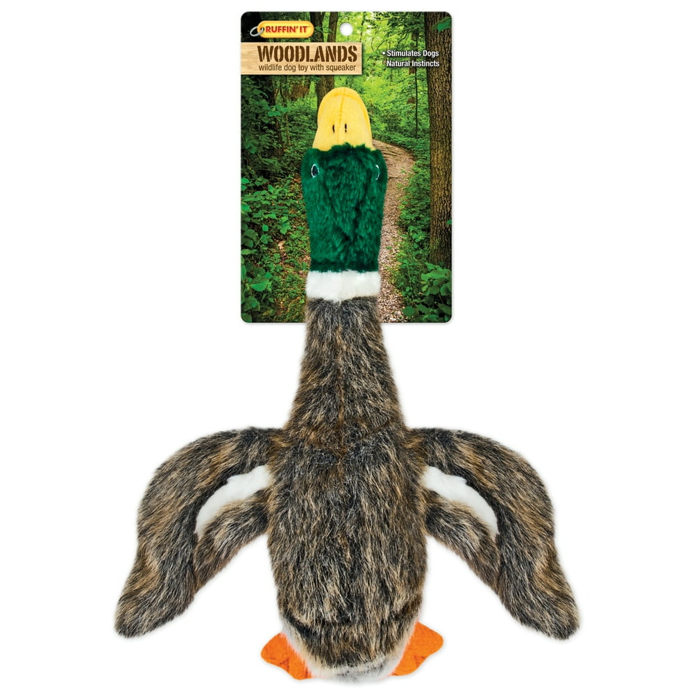 Woodlands Small Plush Mallard Dog Toy - Walmart.com - Walmart.com