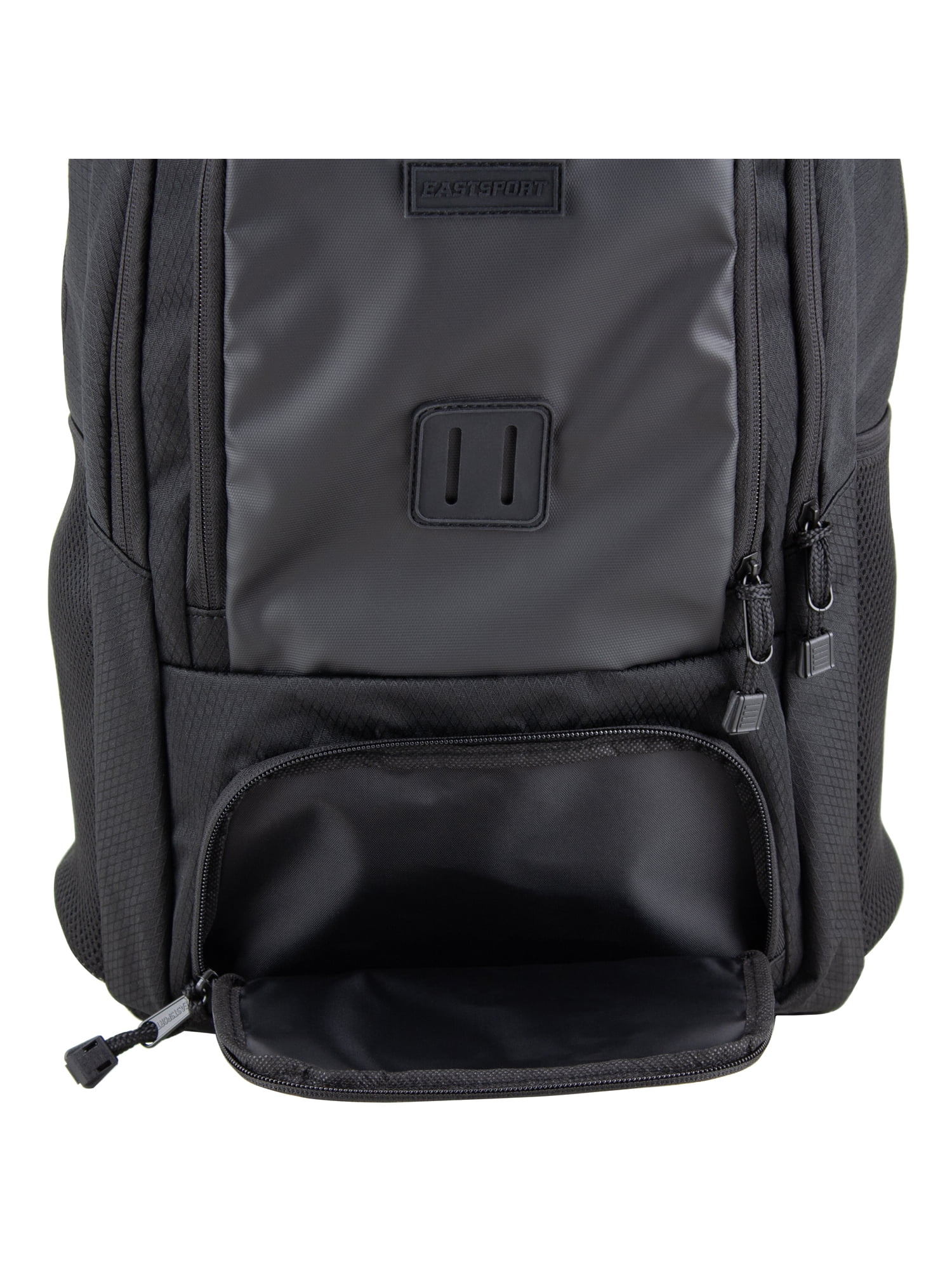 Eastsport Unisex 19" Utility Dome Backpack, Black Diamond Ripstop