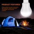 thumbnail image 4 of Eimeli A Pair Of Solar Emergency Bulbs With Solar Panels Led Energy Saving Lamp Portable Emergency Lighting Outdoor Camping Fishing 6 Hours Light Source, 4 of 7