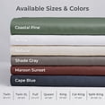 thumbnail image 5 of CARILOHA Aloha Soft 100% Bamboo Viscose Sheets - 3-Piece Twin Sheet Set - OEKO-TEX Standard 100 - White, 5 of 8