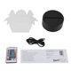 thumbnail image 1 of Luz nocturna 3D Zhivalor Placa acrílica Soporte de Panel Base de lámpara Interruptor táctil Cable USB Negro, 1 of 8