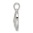 thumbnail image 3 of FJC Finejewelers 925 Sterling Silver Polished Heart Charm 21 x 15 mm, 3 of 6
