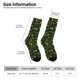 thumbnail image 2 of Balery Green Branch Olive Calcetas Largas con Estampado para Hombre y Mujer – Suaves y Transpirables, Talla Única (US 5-11), 2 of 6
