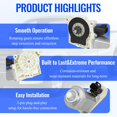 thumbnail image 4 of Kit de motor de repuesto para AMP Research Electric Side Step, 4 of 8