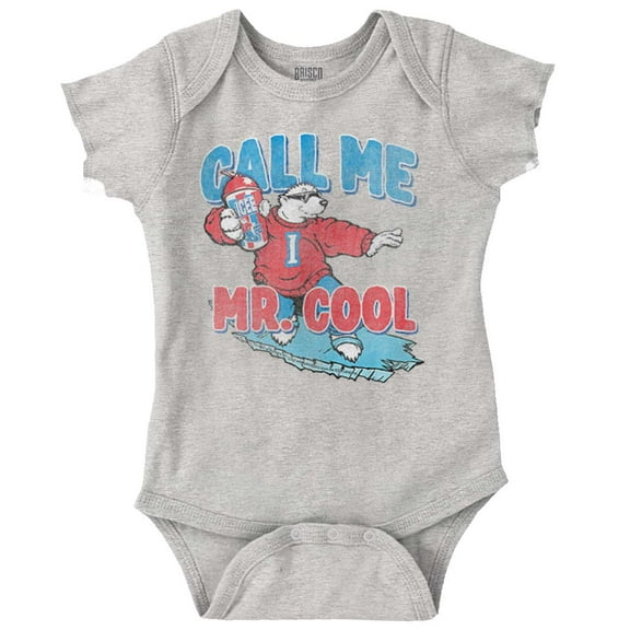 Call Me Mr. Vintage Icee Polar Bear Bodysuit Jumper Boys Infant Baby Brisco Brands 12M