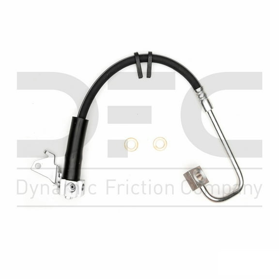 Rear Left Dynamic Friction Company Brake Line Hose 350-42042 For 2006-2010 Jeep Grand Cherokee