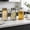 Brown, variant on LHNFT Acrylic Pitcher,Clear Plastic Cold Water Jug,Striped Design Beverage Dispenser