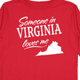 thumbnail image 4 of Inktastic Someone in Virginia Loves Me Boys or Girls Long Sleeve Toddler T-Shirt, 4 of 5