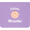 thumbnail image 3 of Inktastic Wrestling Future Wrestler Baby Bandana Bib, 3 of 4