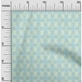 thumbnail image 2 of oneOone Cotton Poplin Mint Fabric Asian Block Print Traditional Sewing Fabric By The Yard Printed Diy Clothing Sewing Supplies 42 Inch Wide, 2 of 4