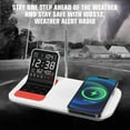 Emerson SmartSet® Weather Band, Dual Alarm Clock Radio, 15W Wireless
