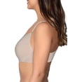 thumbnail image 4 of Fruit of the Loom Women's Breathable Cami Bra with Convertible Straps 2-Pack, Beige, 38D, 4 of 7
