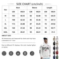thumbnail image 3 of 250th Anniversary USA Rash Guard Shirt for Men UPF 50+ American Flag Long Sleeve Shirts Lightweight Sun Protection Rash Guard Hoodie, 3 of 3