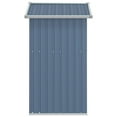 thumbnail image 5 of vidaXL Garden Shed Storage House Tool Equiment Organizer Galvanized Steel, 5 of 7