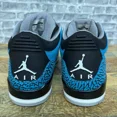 thumbnail image 5 of Ni - ke Ni - ke Air Jordan Retro 3 Powder Blue Black White 136064-406 Mens Size 18 New Rare, 5 of 5