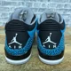 thumbnail image 5 of Ni - ke Ni - ke Air Jordan Retro 3 Powder Blue Black White 136064-406 Mens Size 18 New Rare, 5 of 5