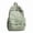 Green 420*310*130, variant on Korean Minimalist Solid Color Nylon Backpack, Multi-Pocket Laptop Compatible Rucksack for Outdoor Travel Daily Commute (Black)