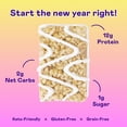 thumbnail image 3 of Treats - High Protein Bars, Low Carb, Keto Friendly, 1g of Sugar, Gluten Free, Crispy Treat Cereal Bar, On-The-Go Healthy Snack (4 each of Marshmallow, Chocolate PB, Blueberry Muffin, Double, 3 of 5