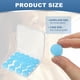 thumbnail image 2 of Tapones de Silicona Uxcell, Tapón para Dormir con Cancelación de Ruido Azul, 2 of 7