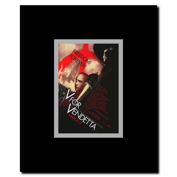 V for Vendetta Framed Movie Poster