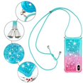 thumbnail image 5 of Funda para iPhone X/iPhone XS Brillantina Líquida Divertida Reluciente y con Cristales en Movimiento Cuerpo Cruzado con Cordón Ajustable, 5 of 5