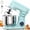 Sky Blue, variant on CEBORY 4 QT 3-in-1 Stand Mixer, 10-Speed Tilt-Head Electric Kitchen Mixer with Dough Hook, Beater, Whisk, and Stainless Steel Bowl for Home Baking