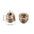 thumbnail image 2 of Threaded Insert Rivet Nuts Hex Socket M6 Internal Threads 8mm Length 50pcs, 2 of 5