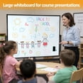 thumbnail image 6 of solautey Double-Sided Mobile Whiteboard, 50 Inches, Magnetic Rolling Dry Erase White Board on Wheels - Wall Planner Dry Erase Board, 6 of 8