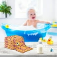 thumbnail image 6 of Dreamtimes 3 PCS Halloween Leopard Print Baby Muslin Washcloths, Eyeball Face Towel Burp Cloths Ultra Soft Absorbent Cotton Bath Wipes Towels for Newborn Boys Girls, 6 of 7