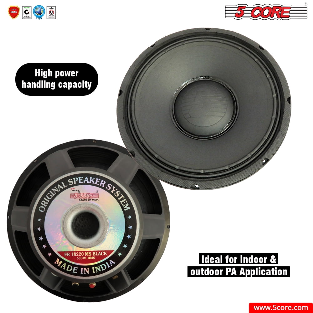 5 core speaker 18 inch