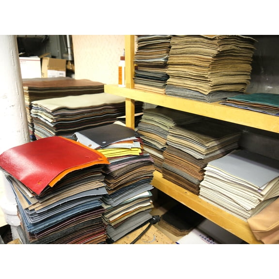 Leather panels large 25 Pieces 8" x 10" MIX Colors