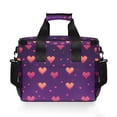 thumbnail image 7 of FORMRS Insulated Cooler Bag 24 Cans Capacity Soft Leakproof Lunch Box with Side Pockets, Love in The Clouds, 7 of 7