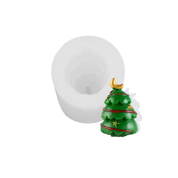 Advancent Moldes para galletas Molde en relieve Decoración Fondant Fundición Die Aniversario Herramientas y accesorios para hornear Árbol de Navidad 01 Advancent HA061362-35B