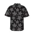 thumbnail image 3 of Fotbe Turtle Hawaiian Shirt for Men Unisex Summer Beach Casual Short Sleeve Cotton Linen Button Down Shirts-Small, 3 of 9
